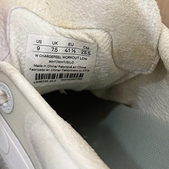 LULULEMON Women's Chargefeel Low Workout Shoe in White Size US 9 - Picture 8 of 9